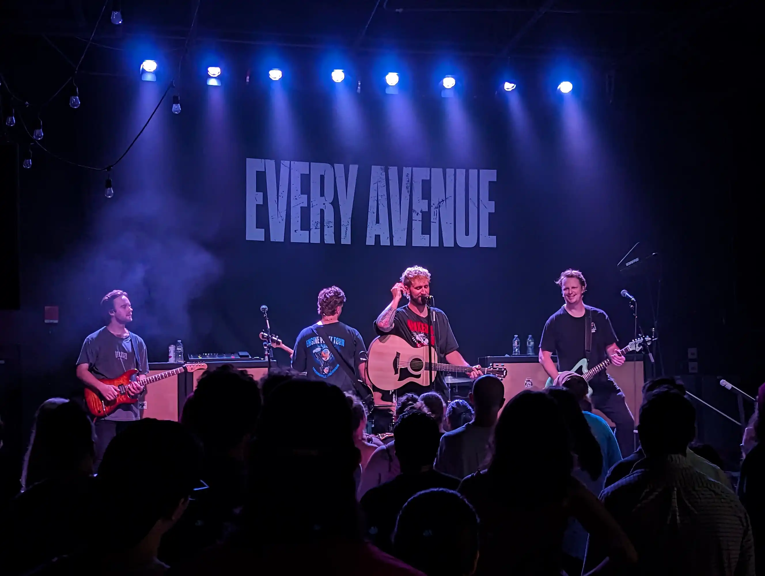 Every Avenue concert stage